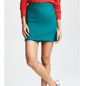 Teal Milly Miniskirt NWT